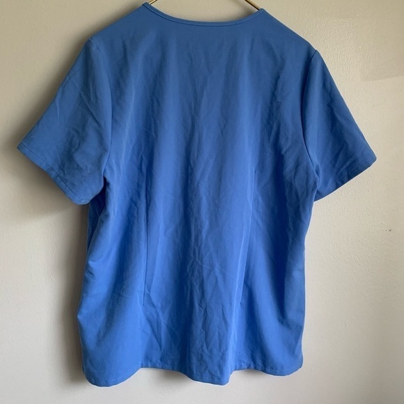 FIGS Casma Three-Pocket Scrub top short sleeve blue size XL - Picture 3 of 7